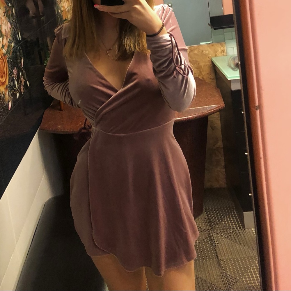 Mauve pink romper